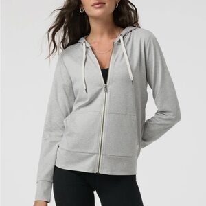 Vuori Heather Gray Women's Hoodie